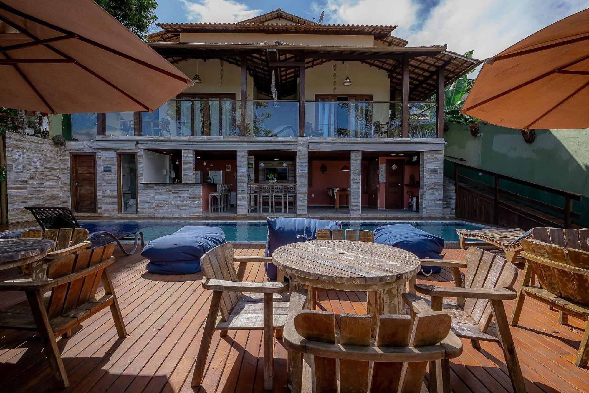 Villa Maritaca Condominio De 4 Casas De Locacao Por Temporada De Alto Padrao Com Spa Porto Seguro Exteriör bild